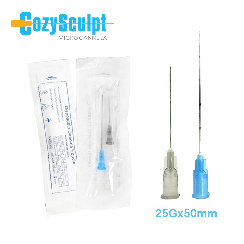 Cozysculpt 25 Gauge 50mm Micro Cannula For Filler