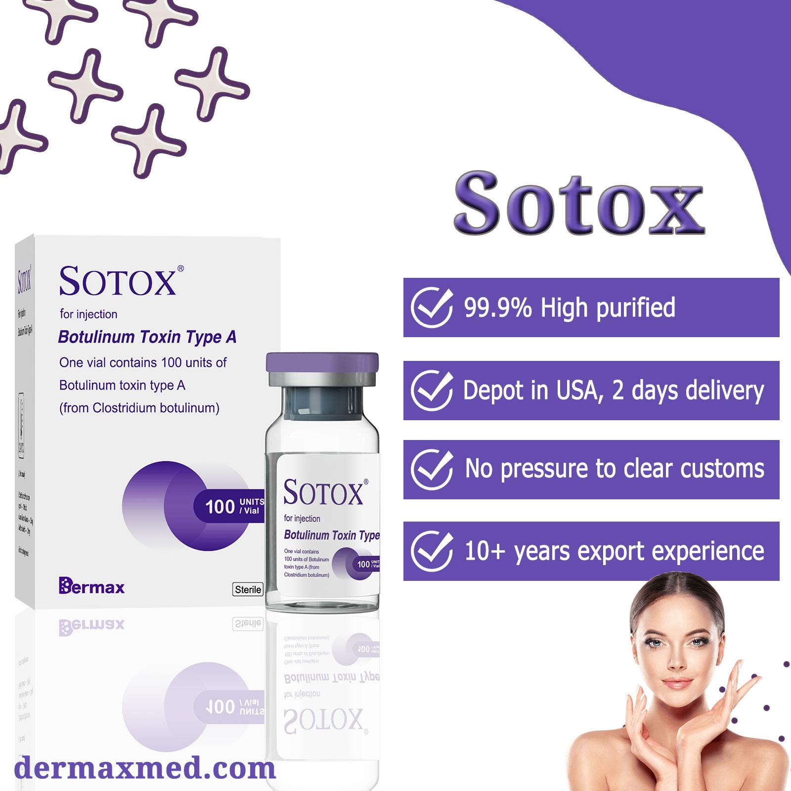 Dermax Offer SOTOX Botulinum Toxin Manufacturer Coupon