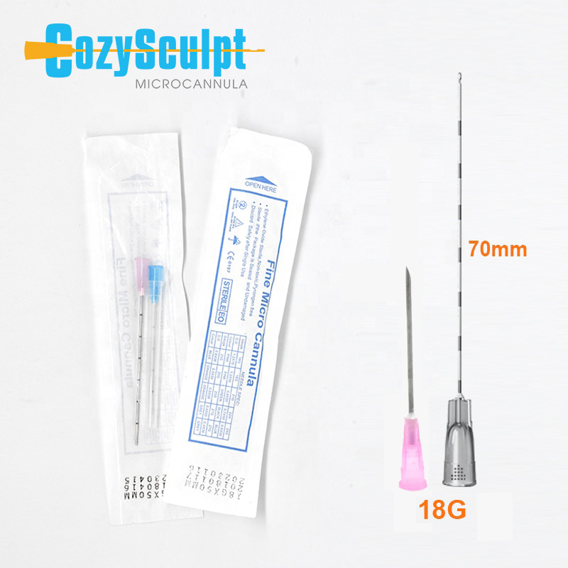 Microcannula 18 Gauge Cannula 70mm (2&frac34; inch)