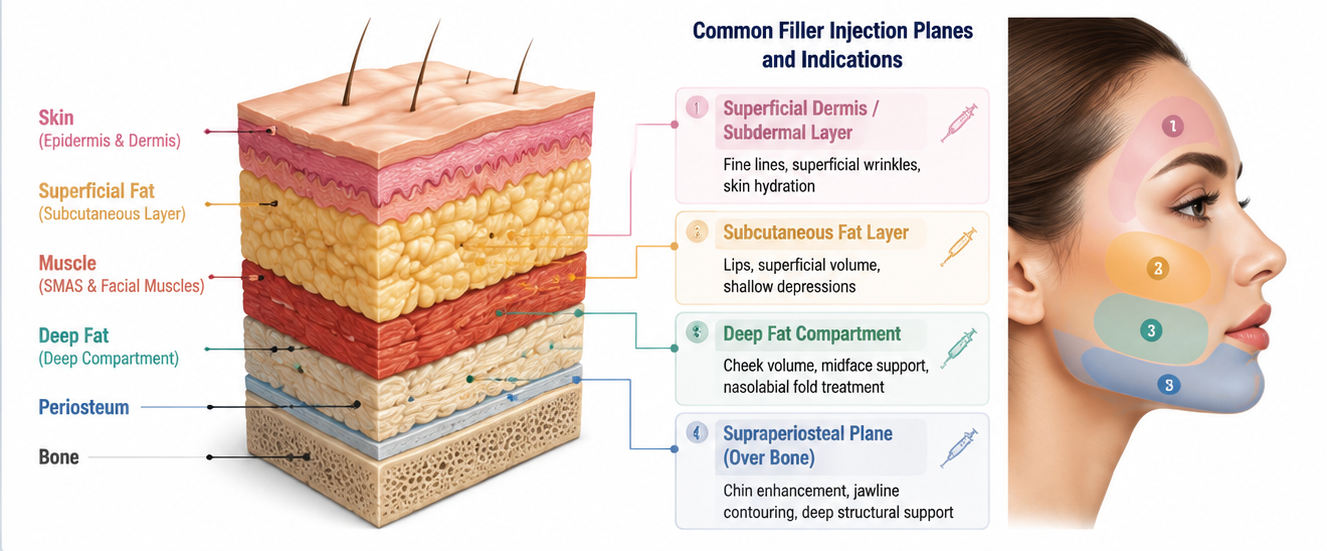 why is facial anatomy important in filler treatment
