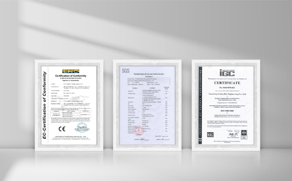 CE, ISO Certificate