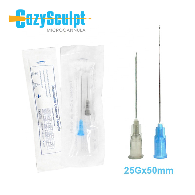 Cozysculpt 25 Gauge 50mm Micro Cannula For Filler