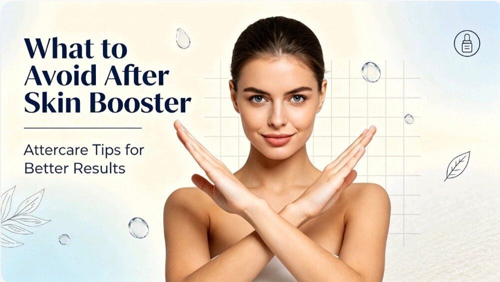 what to avoid after skin booster treatment&nbsp;