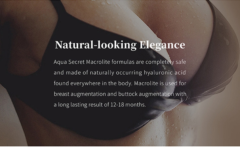 macrolite hyaluronic acid breast filler injection