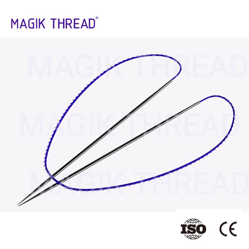 Magik Thread Cog de doble aguja hilo de pdo
