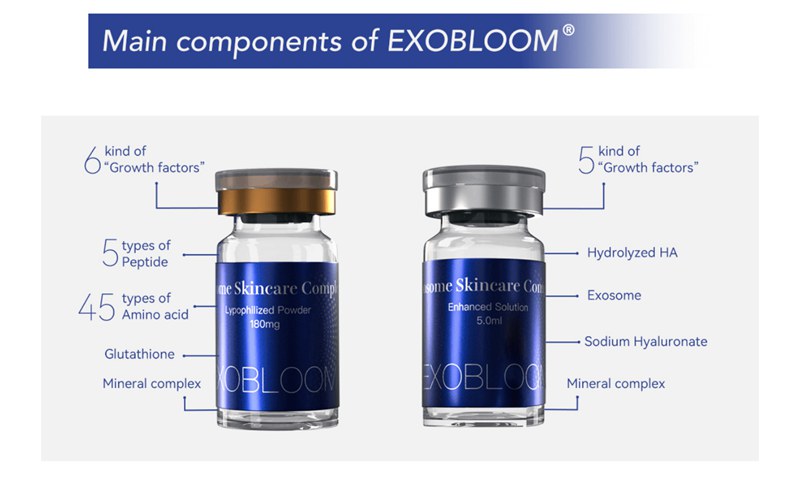 main components of exobloom facial