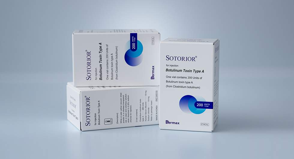 Sotorior botulinum toxin 200U