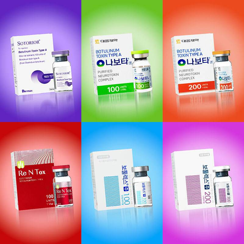 Top 5 Korean botulinum toxin Brands 